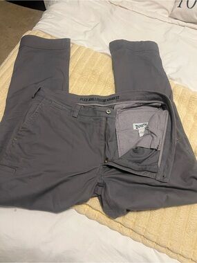 Duluth Trading Co Gray Flex Ballroom Khakis